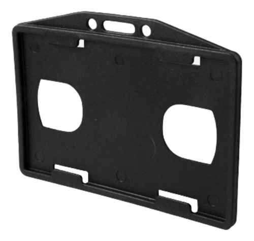 Escarapela Porta Carnet Horizontal X 100 Und Negro