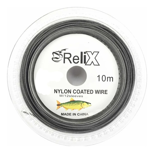 Cable De Acero Relix 80 Lb X 10m Pesca