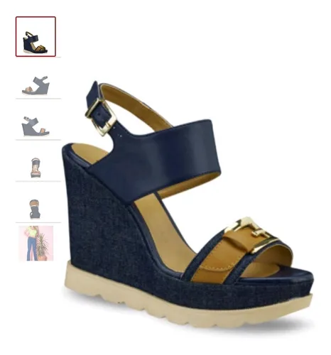 Zapatillas de outlet mezclilla andrea