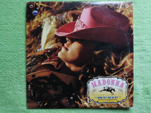 Eam Lp Vinilo Doble Maxi Single Madonna Music 2000 Remixes 