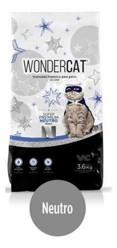 Piedras Para Gatos Wondercat Premium 3.6kg X6u. Perfumadas