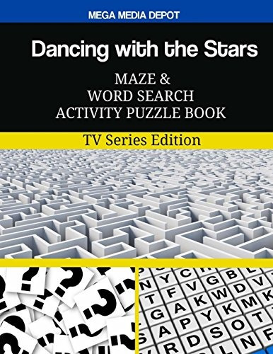 Dancing With The Stars Maze And Word Search Activity Puzzle 