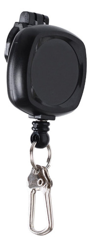 Retractable Holder, Carabiner Key Chain, Reel Clip Fly