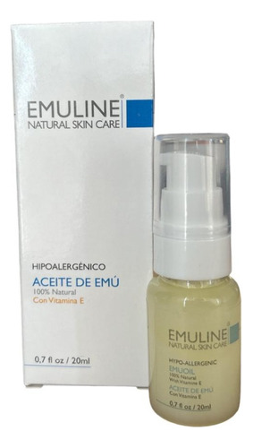 Aceite De Emú Vitamina E Emuline 20 Ml Hipoalergénico 