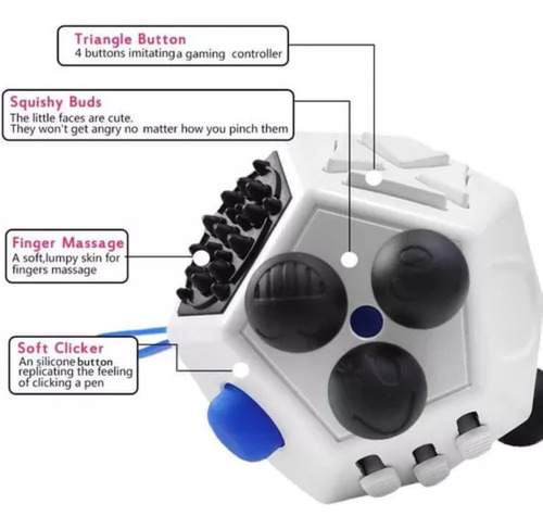 . Fidget Cube Fidget Ansiedad Juguetes Sensoriales