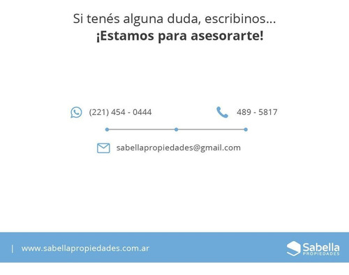 Imagen 13 de 13 de Venta De Casa 2 Dormitorios En Parque Sicardi, La Plata.