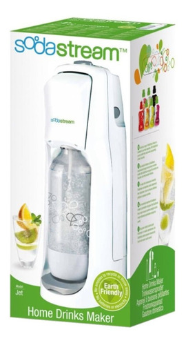 Maquina Para Gaseificar Home Drinks Jet Branco Soda Stream