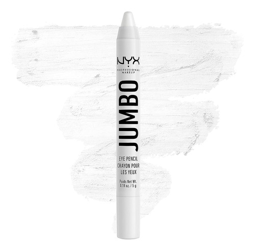 Nyx Professional Makeup, Jumbo, Lápiz De Ojos, Tono Milk