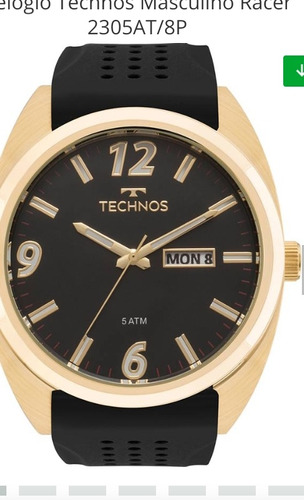 Relogio Tecnhos Mod 2305at/8p Performance-racer - Masculino.