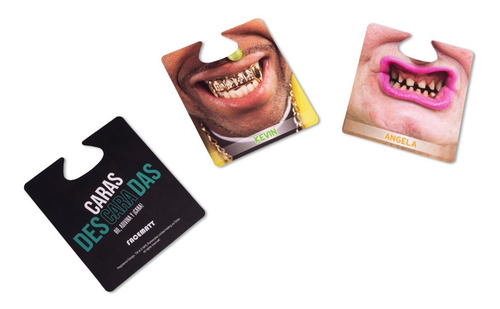 Juego De Mesa Novelty Caras Descaradas 42 Tarjetas