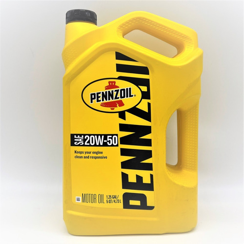 Aceite Motor Pennzoil 20w50 Sn 4,73 Litros Mineral