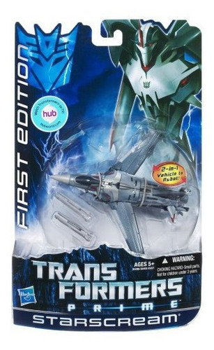 Transformers Prime, Deluxe Class, Starscream (primera