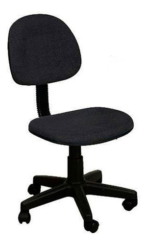 Silla Negra Giratoria De Escritorio Kts01 