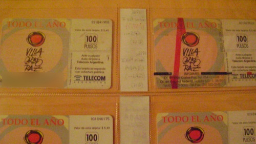 Tarjeta Telefonica Coleccion Telecom Villa Carlos Paz Ii U2 (Usado)