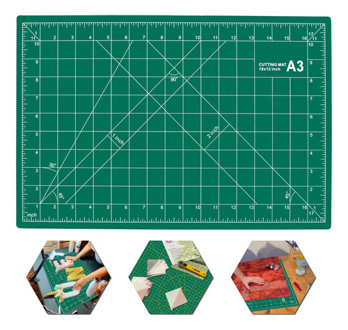 Alfombrilla Corte A3 12 18 Doble Cara 5 Capa Duradera