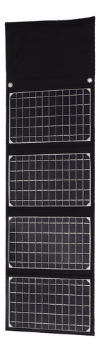 Panel Solar Plegable Portátil De 4 Secciones Para Acampar Al