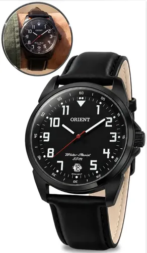 Relógio Orient Masculino Mpsc1009 P2px Preto Couro