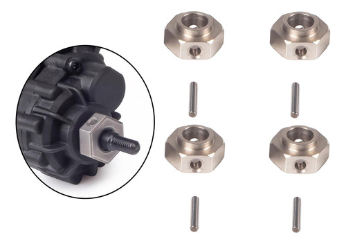 Adaptador De Cubo Hexagonal De 12 Mm Accesorio De Modelo Rc
