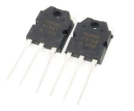 Imagen 2 de 4 de Set De Transistores Toshiba A1941 C5198 2sa1941 2sc5198 Hobb