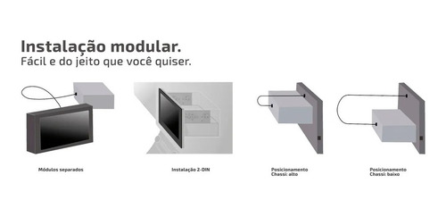 Imagem 4 de 10 de Multimídia Dmh-zs-5280tv Pioneer Tv Espelha + Câmera De Ré