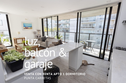 Vendemos Impecable Apto. De 1 Dormitorio Con Renta Y Garaje En Villa Biarritz