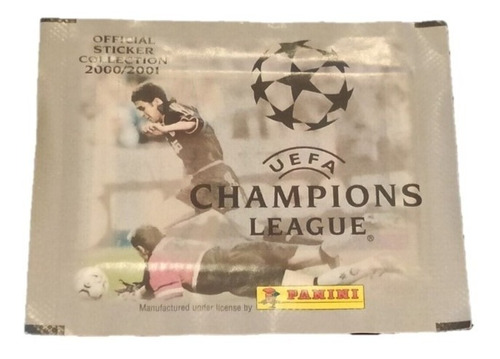 Sobres De Barajitas Panini Champions 2000 2001 Originales