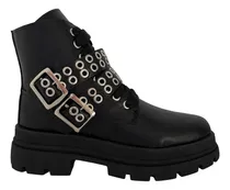 Comprar Borcegos Hebillas Tachas Plataforma Mujer Moda