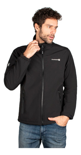 Chamarra Hombre Greenlander Pol8687 Softshell Fur Interno