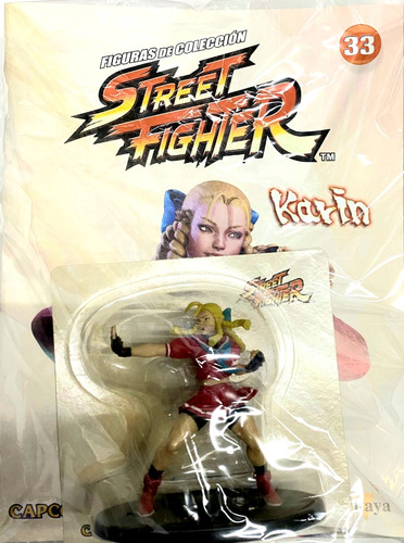 Street Fighter Fascículo 33 Karin Revista Planeta Deagostini