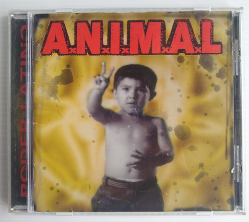 A.n.i.m.a.l. Animal Poder Latino Cd 1ra Edición. 