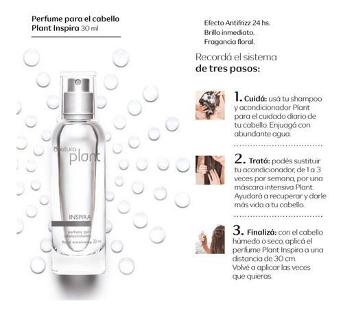 Perfume Cabello Natura Plant Inspira 30% Off - Ana De Natura | MercadoLibre
