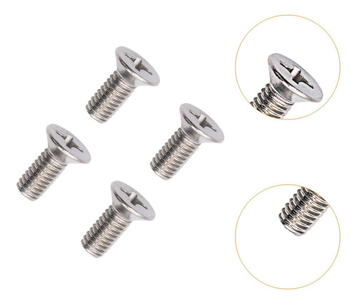 Qa 4 X 4 Piezas De Tornillos De Rotor De Disco De Freno,