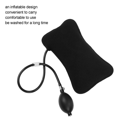 Cojín Almohada Lumbar Inflable Alivia El Dolor Para Espalda