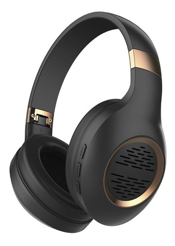 Fone Headset Oex Golden Bluetooth Dourado - Hs316dourado Cor Preto com dourado