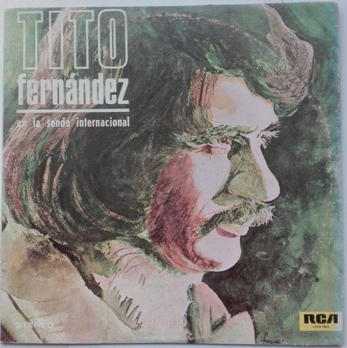 Tito Fernández   En La Senda Internacional. Disco Vinilo