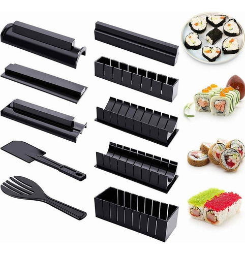 Kit De Ferramentas De Sushi Para Moldes De Comida Japonesa C