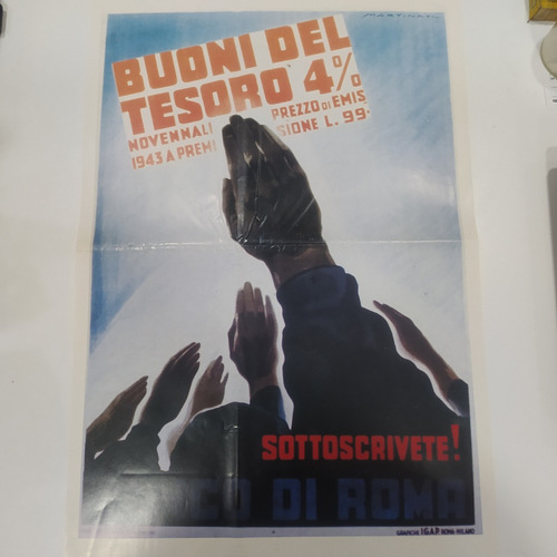 Lámina Reproducción Propaganda Sgm Colec Italiana #11 (Usado)