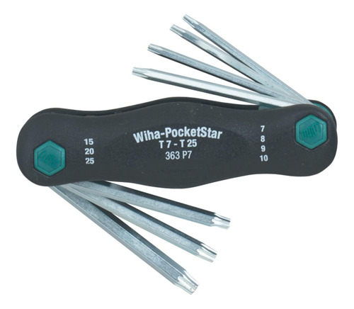 Wiha Piece Torx Pocketstar Juego Plegable