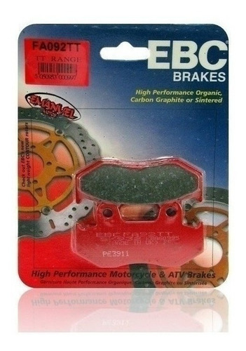 Pastillas Freno Ebc Brakes Honda Mtx 125 Rw