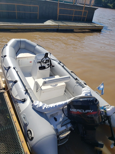 Semirrigido Matrizado Kiel 4.60 Motor Mercury 40hp 2t Binimi