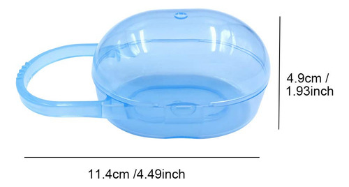 Caja De Almacenamiento Portátil Para Chupetes De Bebé