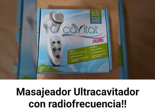 Ultracavitador Con Radiofrecuencia Manual!