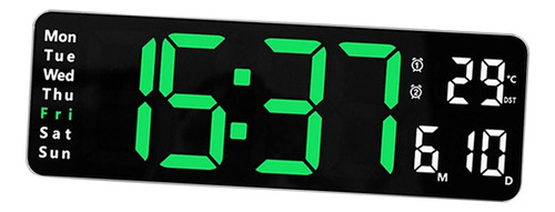 Tika Inicio Calendario Oficina Reloj Escuela Verde-b Verde-b