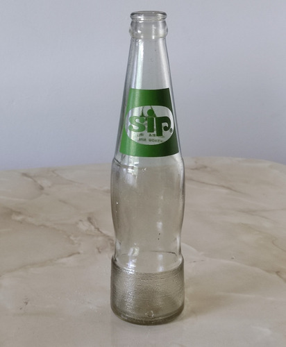 Botella Antigua Refresco Sip Coleccionable