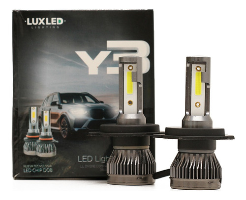 Kit Cree Led Mini Y3 Super Compacto H4 Alta Y Baja 12v