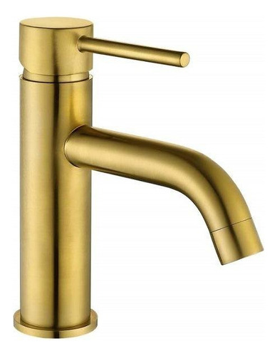 Griferia Contemporánea Gdv Louvre Baño Toilet Colores Acabado Corta Mate Color Dorado