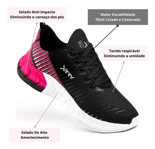 Tenis amortecimento barato sales