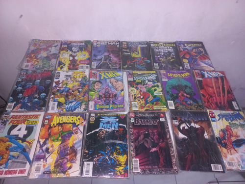 Lote Completo De 180 Revistas Editorial Vid  1999 Marvel ,dc