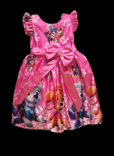 Vestido De Fiesta Para Niña De Paw Patrol Talla 8.