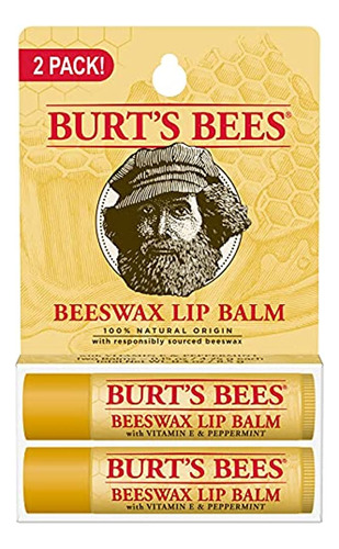 Relleno De Bálsamo Labial Burt's Bees, Regalo Navideño Para 